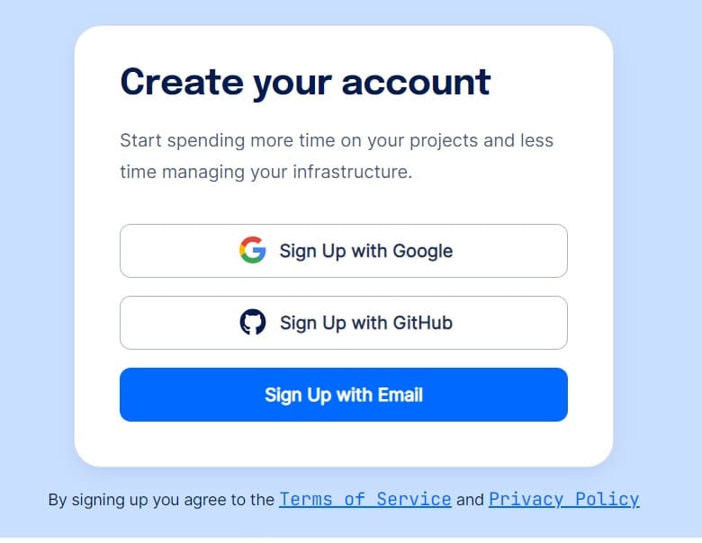 Crear una cuenta en Digital Ocean - registro por gmail o github